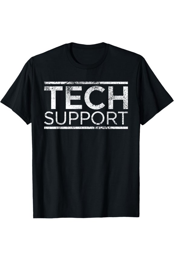 Crewneck Unisex Tee - Tech Support Doge T-Shirt