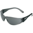 thumbnail image 1 of Crews Checklite Gray Lens Safety Glasses Comfortable, Scratch Resistant, Lightweight, Adjustable Temple - Ultraviolet Protection - Polycarbonate Lens, Polycarbonate Frame - Gray, Smoke - 1 Each, 1 of 2