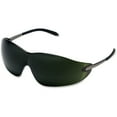 thumbnail image 1 of Crews, MCSCRWS21150, BlackJack Metal Alloy Safety Glasses, 1 Each, Chrome Temple,Green Lens,Brass Frame, 1 of 2