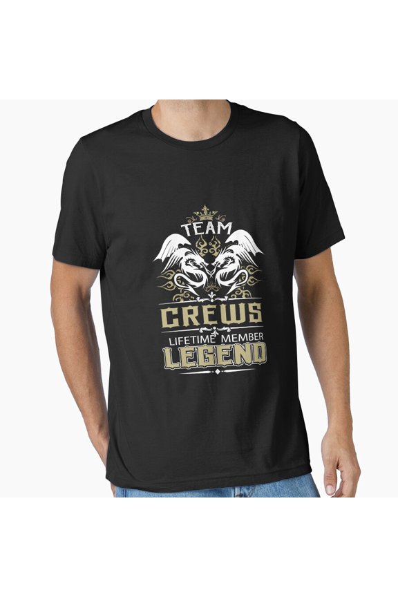Crews Name Dragon Lifetime Member Family Pride Gift Theme Unisex T-Shirt, up to size 5XL