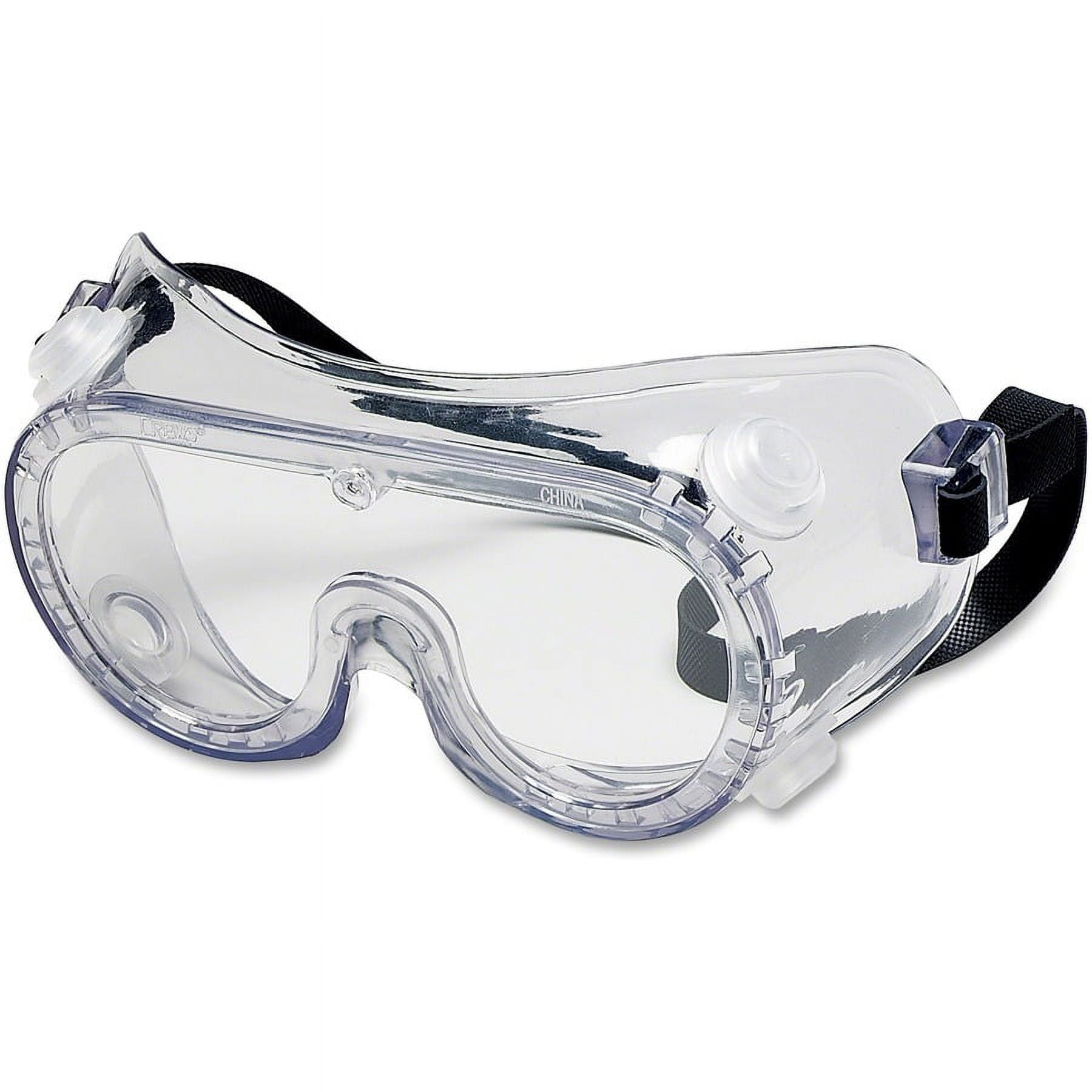Crews Safety Goggles Comfortable, Indirect Ventilation, Latex