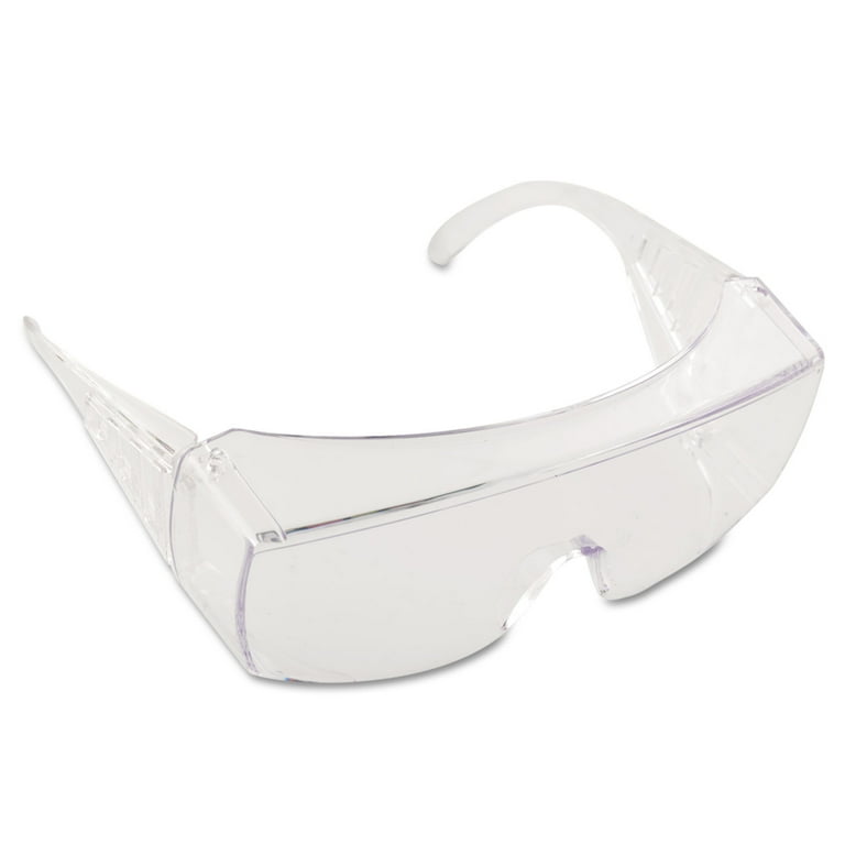 Crews Yukon Safety Glasses Wraparound Clear Lens 9810