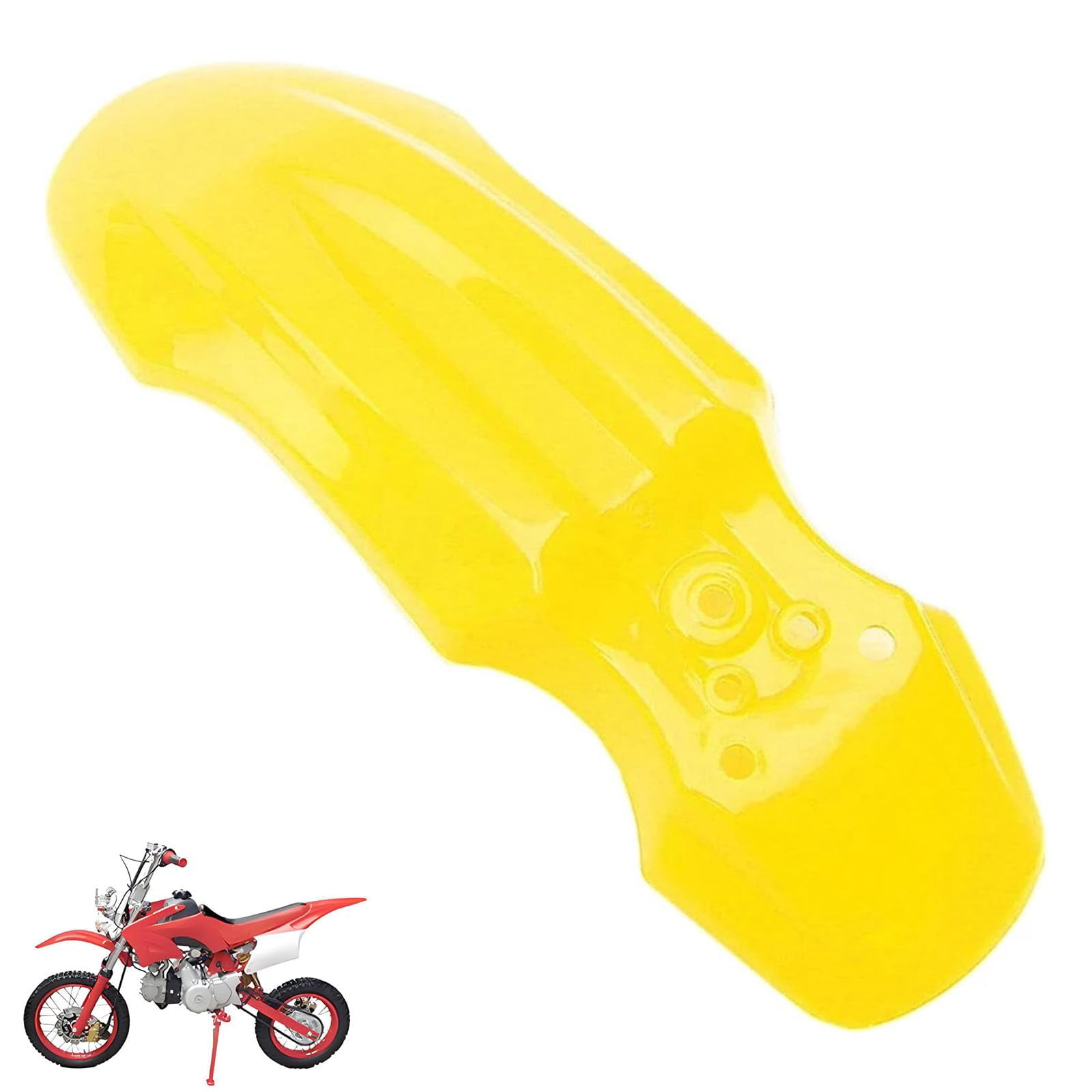 Parafango Posteriore Rosso Per Moto Dirt Bike Stile CRF &ndash; PIT PRO &ndash; BLYGO