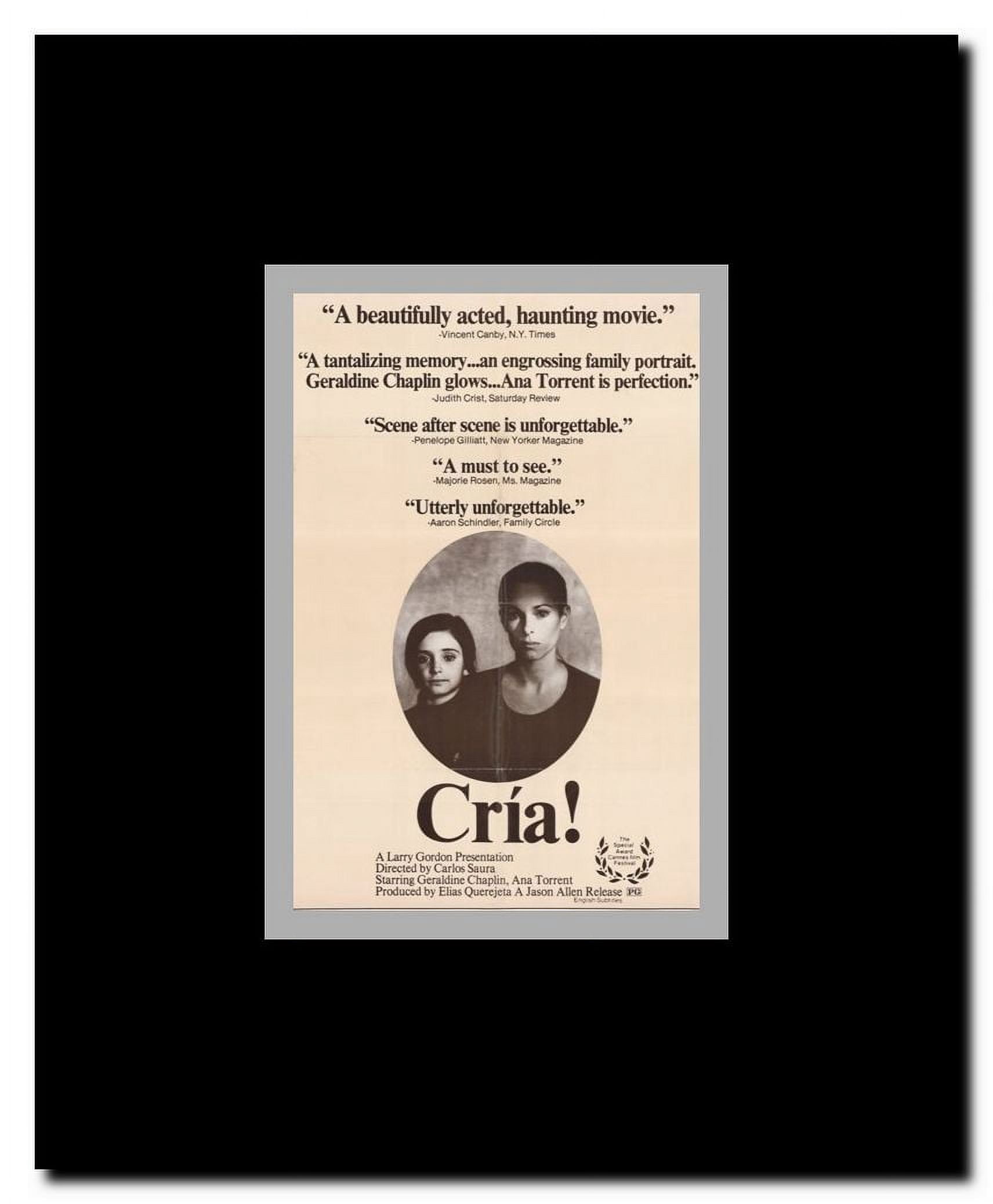 Cria Framed Movie Poster