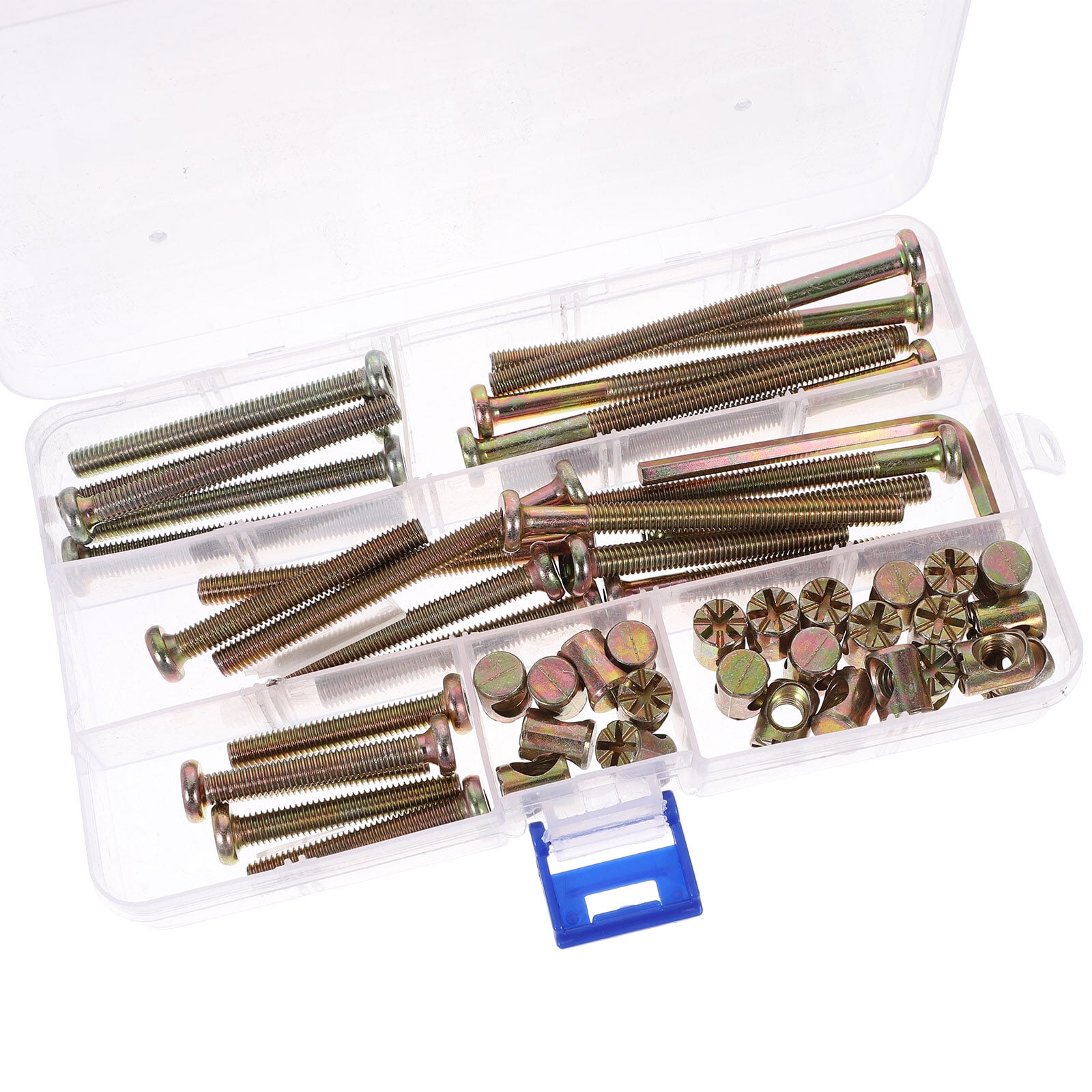crib hardware replacement kit 51pcs Baby Bed Crib Screws Bolts and