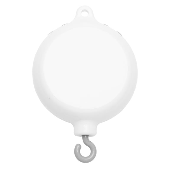 Crib Mobile Motor Baby Music Box Spinner with 3 Modes Volume Adjustable 12 Lullabies Auto-Off After 30 Minutes