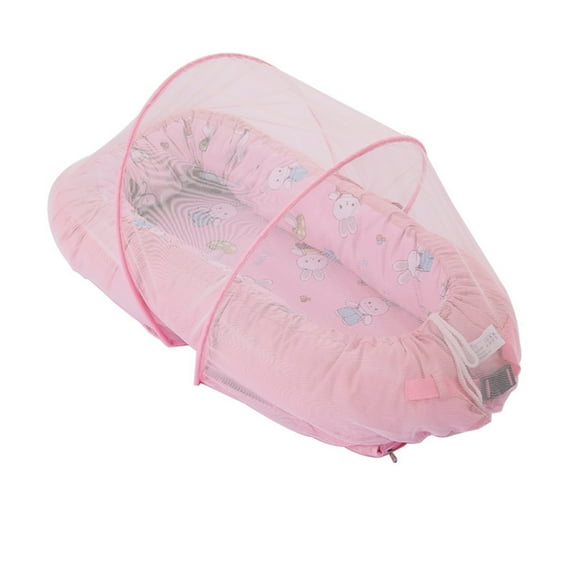 Crib Mosquitoe Net Portable Foldable Infant Bed Canopy Netting Folding Cradle Net Tent