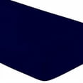 thumbnail image 1 of Crib Navy Blue Fitted Sheet Only - 200 Thread Count 100% Cotton - Soft & Comfy -Fit for Standard Crib Mattress and Toddler Bed (Navy) 28" x 52", 1 of 6