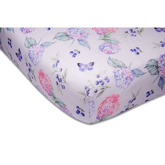 Crib Sheet - Hydrangea