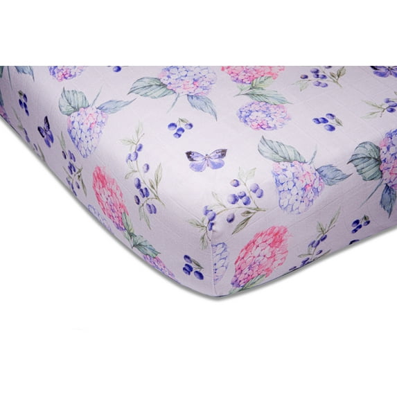 Crib Sheet - Hydrangea