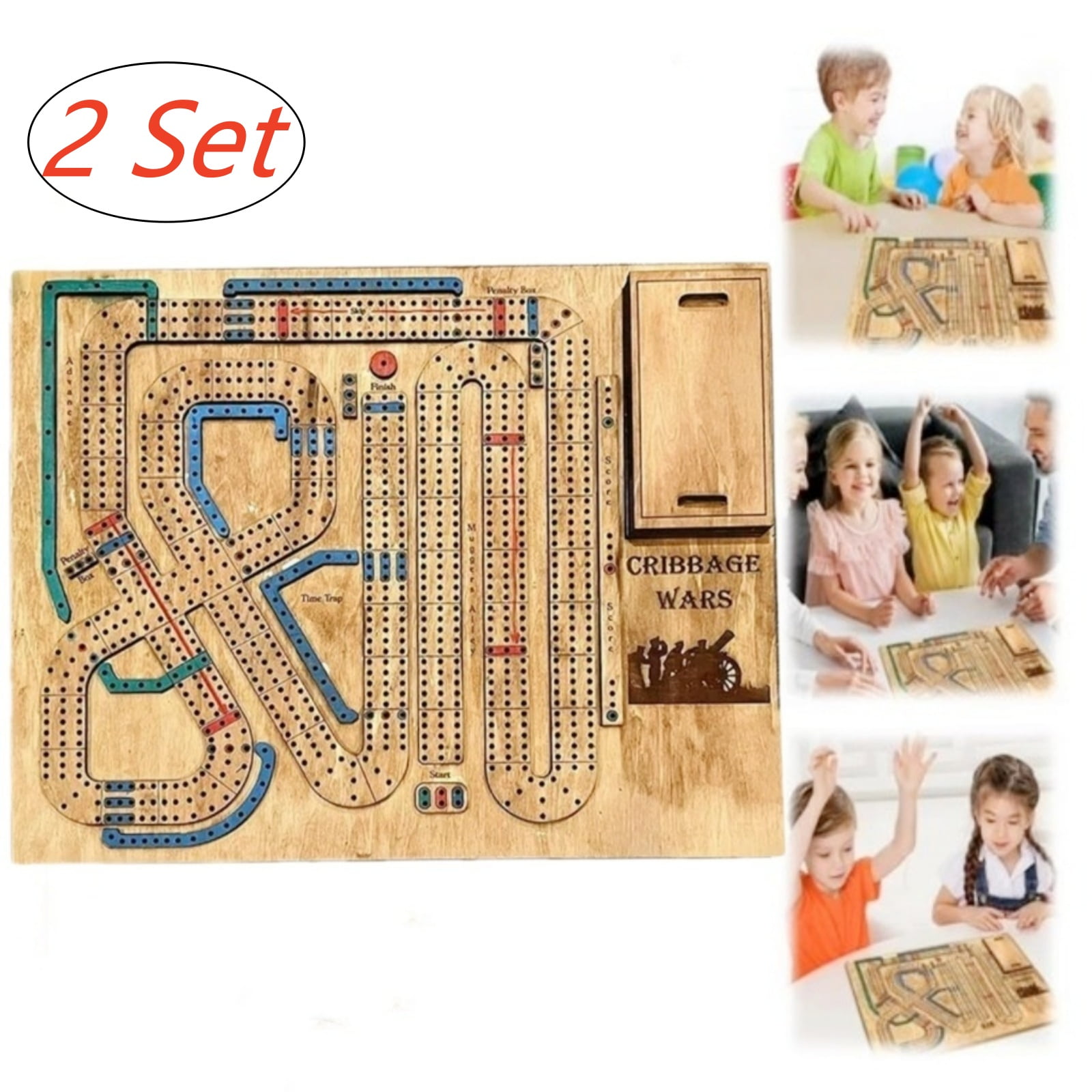 Cribbage Wars Board Game,Cribbage Wars,Cribbage War Game,Cribbage