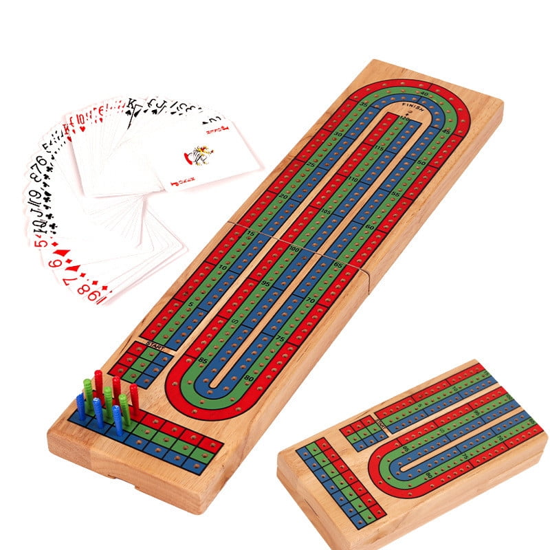 Cribbage Wars Board Game, Cribbage Unique War Boards Game, Wooden Game