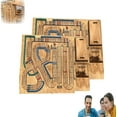 thumbnail image 1 of Cribbage Wars Board Game, Cribbage Wars, Cribbage War Game, Cribbage Boards Unique, Built-in Storage Compartment for Cribbage Pegs, 2024 New Wooden Cribbage Board Game Set for Adults & Kids, 1 of 6