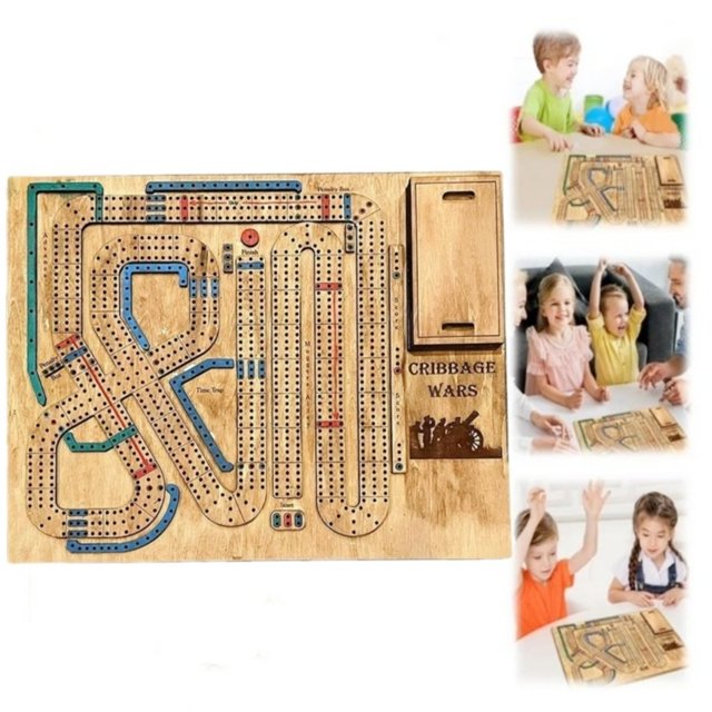 Cribbage Wars Board Game, Cribbage War Game, Cribbage Boards Unique