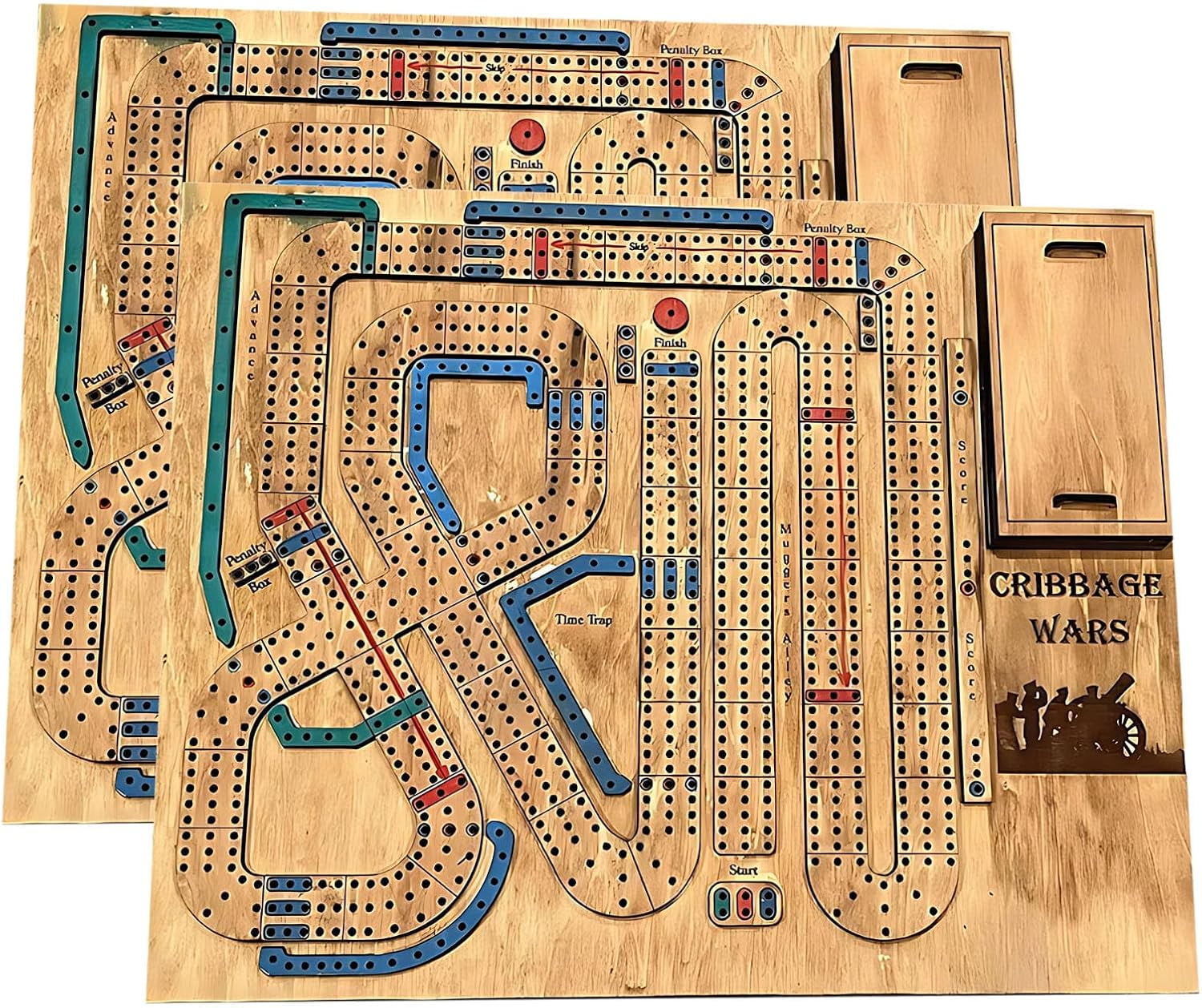 Cribbage Wars Board Game, Cribbage Wars, Cribbage War Game, Cribbage Boards Unique, 2024 New