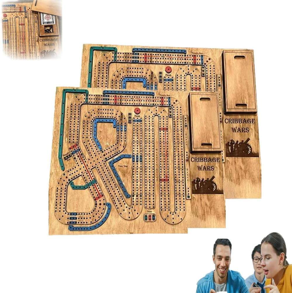 Cribbage Wars Board Game, Cribbage Wars, Cribbage War Game, Cribbage