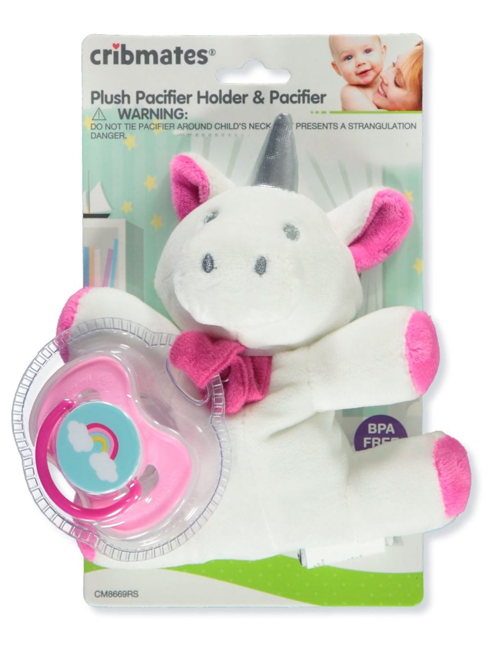 Unicorn Pacifier Plush Unicorn Pacifier Plush