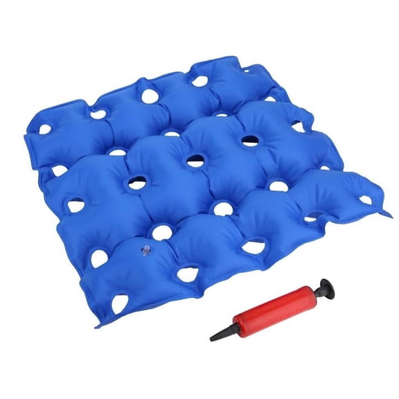 Cribun Bedsore Cushion Inflatable Seat Mattress Medical Wheel Chair Pads Anti Prevent Decubitus with Pump 17 X 17 Inch