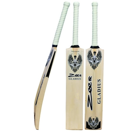 Cricket Bat for Tape Ball and Tennis Softball Kashmir Willow Thick Edge 4.5 Inch 2lbs