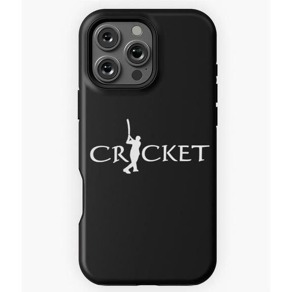 Cricket Classic Sport Design Phone Case for iPhone 16 15 14 13 12 11 Pro Max