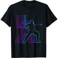thumbnail image 1 of Cricket Cricketer Gift Clothes For Boys Youth Men Kids Teens T-Shirt men and women can wear, black, white, gifts, 1 of 4