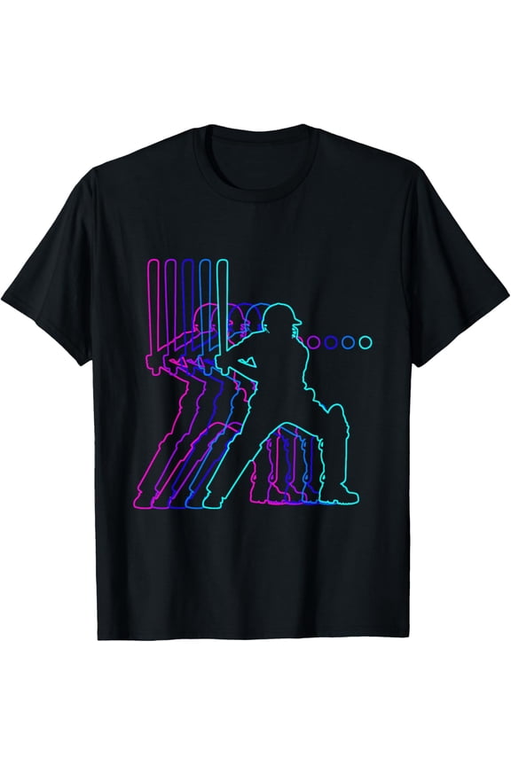 Cricket Cricketer Gift Clothes For Boys Youth Men Kids Teens T-Shirt men and women can wear, black, white, gifts