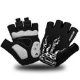 thumbnail interactive-video image 1 of INBIKE Half-Finger Gel Pad Cycling Gloves – Unisex For Men Women – MTB Road Bike Gym 1 of 2