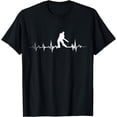 thumbnail image 1 of Cricket Heartbeat Shirt Player Tee Gift, 1 of 4