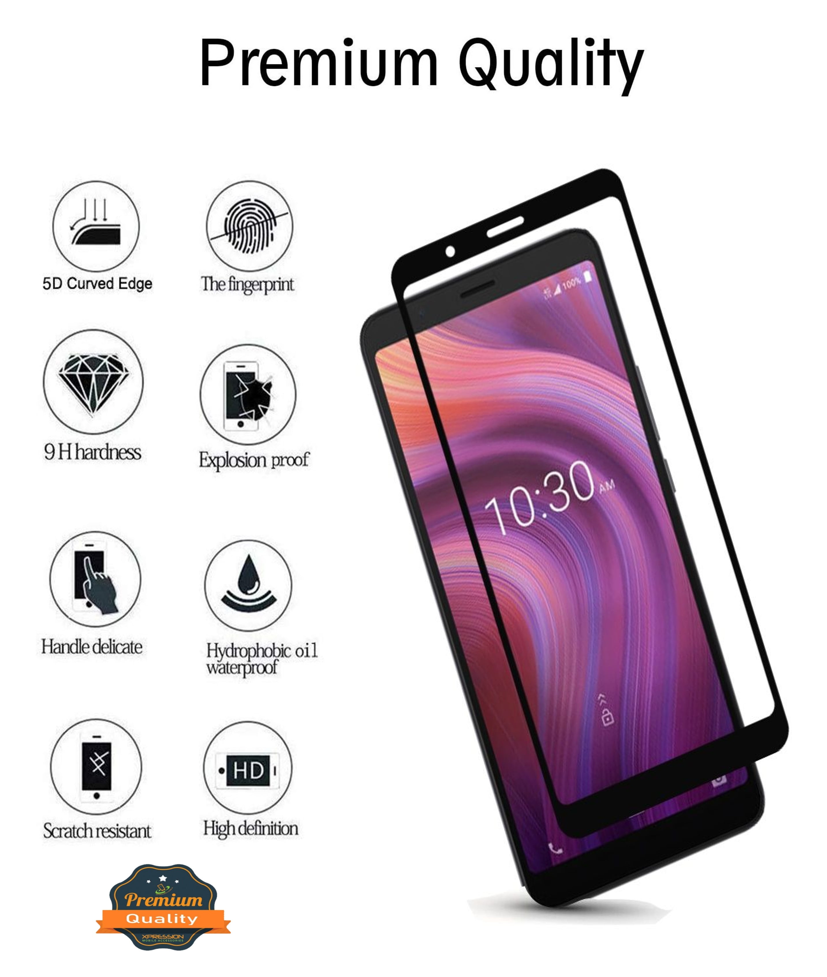 For Amazfit T-Rex Pro 9H Hardness Tempered Glass Screen Protector