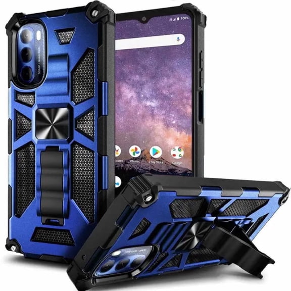 Cricket Icon 4 Armor Case with Kickstand Magnetic Mount