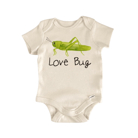 Cricket Insect Love Bug Newborn Baby Bodysuit