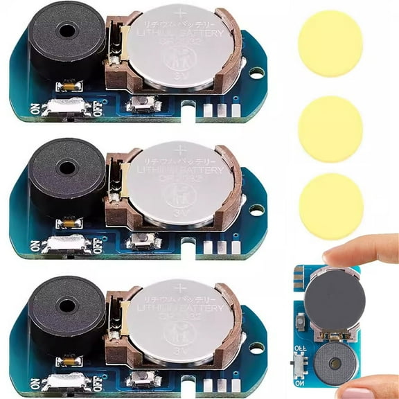 Cricket Noise Maker Prank,Happon 3 Pack Prank Noise Maker,Prank Lrritating Noise Maker,Small Size and Long Battery Life,Suitable for Party, Office, Home, School, Car