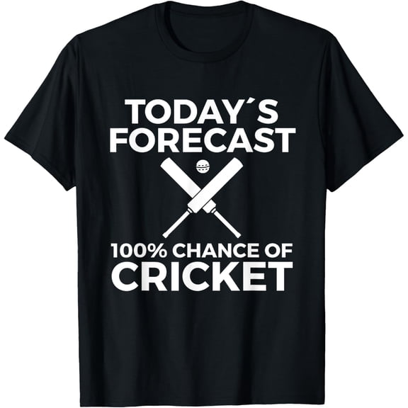Cricket Player T-Shirt men and women can wear, black, white, gifts