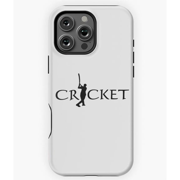Cricket Sport Design Phone Case for iPhone 16 15 14 13 12 11 Pro Max
