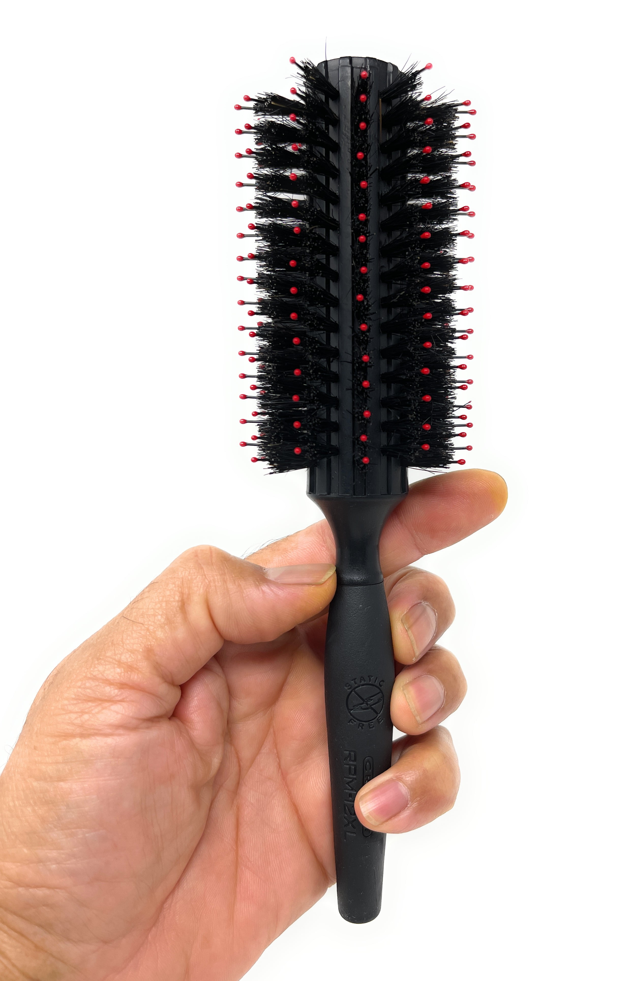Cricket Static Free Brush RPM 12XL Row Deluxe Board , 1 Pc Hair Brush
