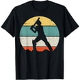 thumbnail image 1 of Cricket T-Shirt men and women can wear, black, white, gifts, 1 of 4