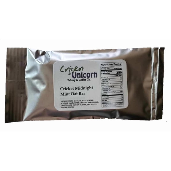 Cricket & Unicorn- Cricket Midnight Mint Oat Bar