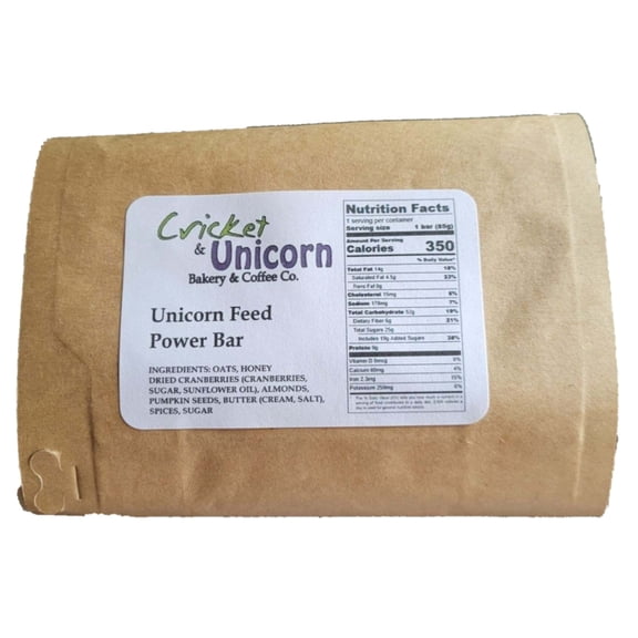 Cricket & Unicorn- Unicorn Feed Power Bar