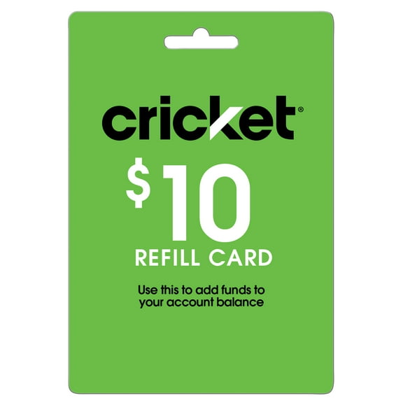 Cricket Wireless $10 e-PIN Top Up (Email Delivery)