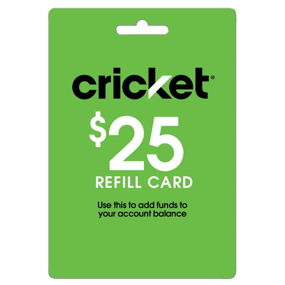 Cricket Wireless $25 e-PIN Top Up (Email Delivery)
