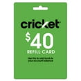 Cricket Wireless 40 ePIN Top Up (Email Delivery)