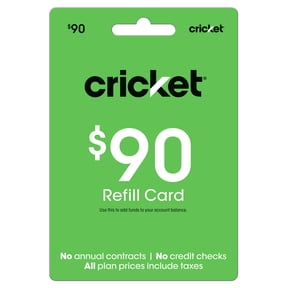 Cricket Wireless $90 e-PIN Top Up (Email Delivery)