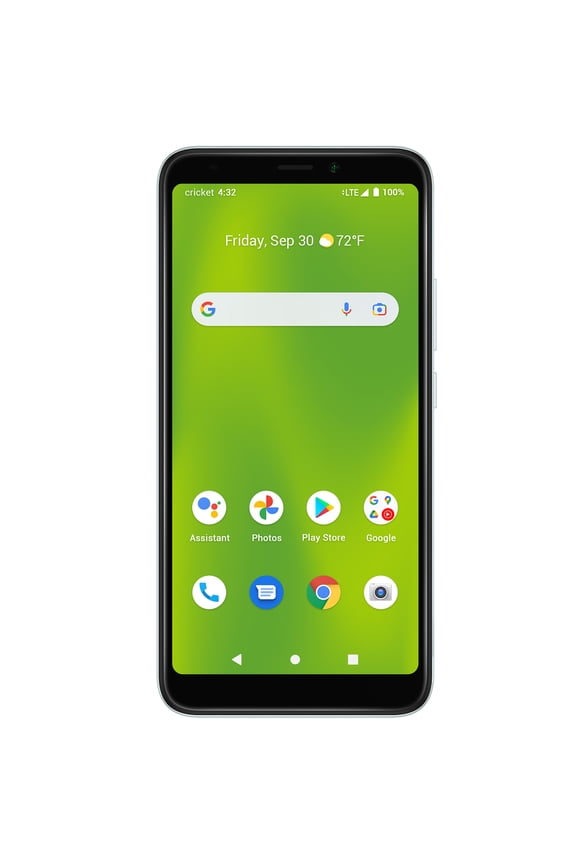Wireless Debut Smart, 32GB, 3GB RAM, Green Frost - Prepaid Smartphone