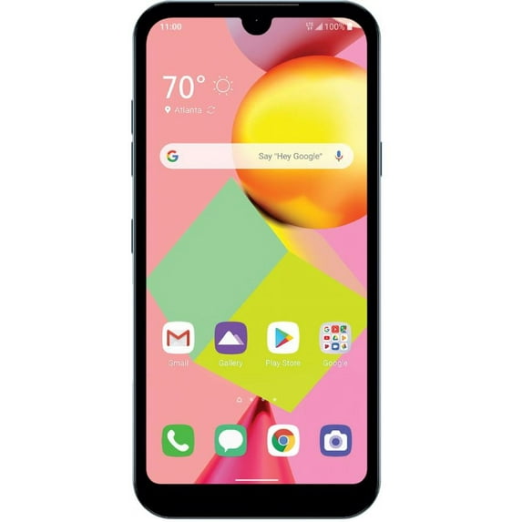 Cricket Wireless LG Risio 4 16GB Prepaid Smartphone, Blue