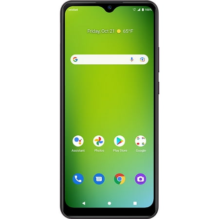 Cricket Wireless Ovation 3, 32GB, 3GB RAM, Midnight Plum - Prepaid Smartphone