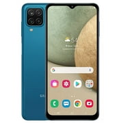 Cricket Wireless Samsung Galaxy A12, 32GB, Awesome Blue - Prepaid Smartphone