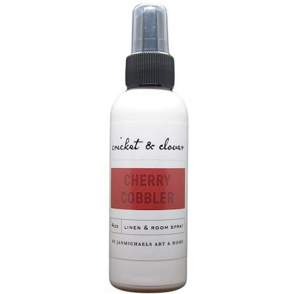 Cricket and Clover Cherry Cobler Potpourri Room Spray 4 Ounce Bottle