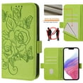 thumbnail image 1 of For Cricket icon 6 Cricket Outlast 5G 2024 Cricket Debut S3 Cricket Magic 2 5G AT&T Propel 2 5G Phone Case Wallet Case with Card Holder Magnetic For Leather Phone Cases, 1 of 10