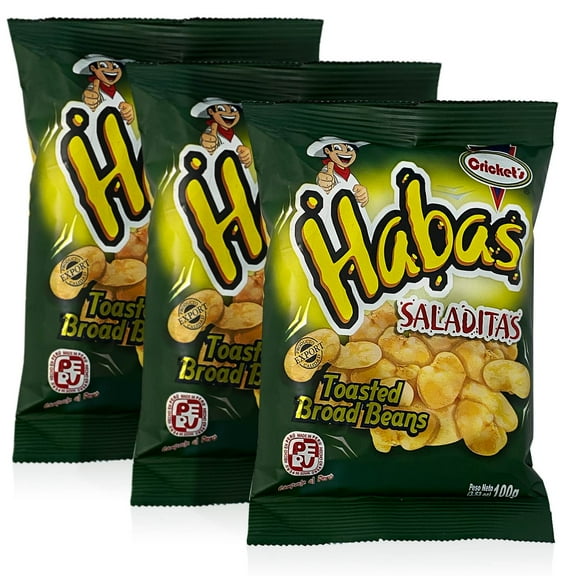 Crickets Habas Saladitas 3 Pack