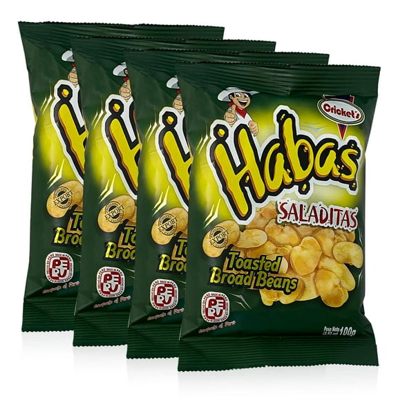 Crickets Habas Saladitas 4 Pack (Kit)